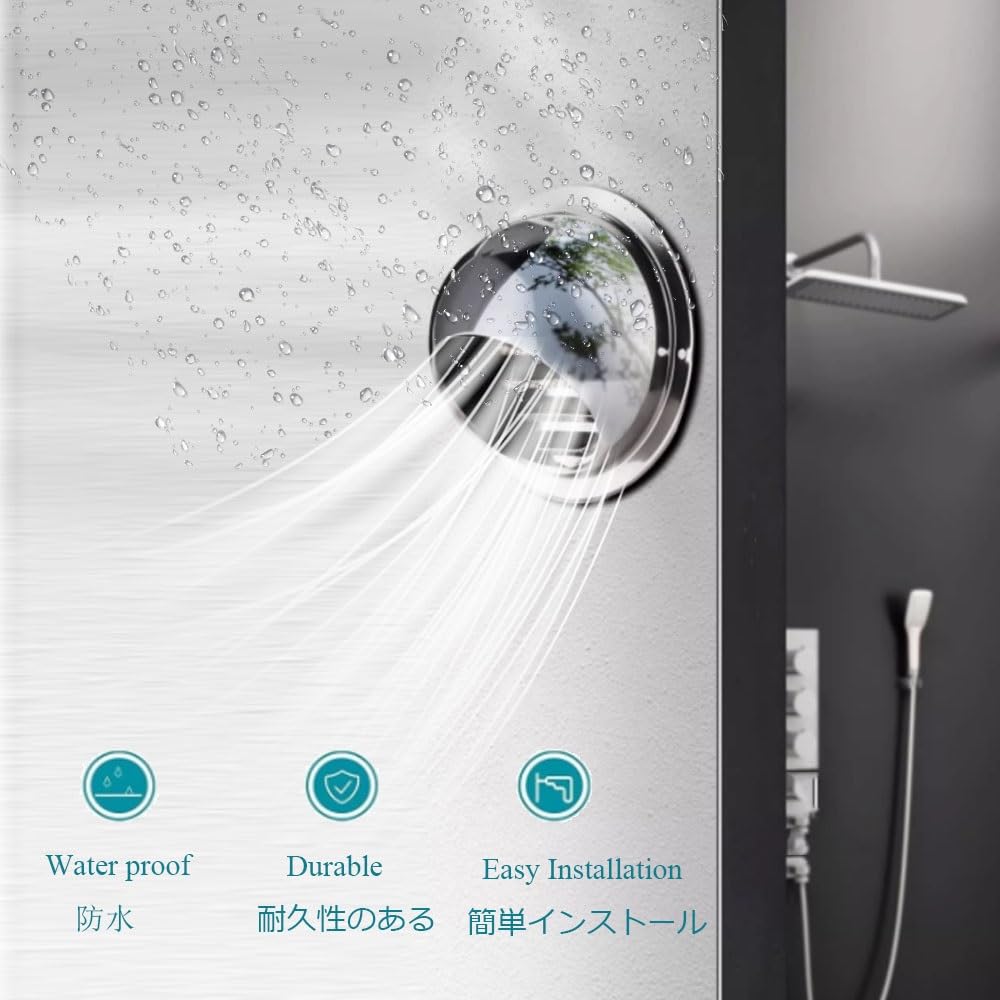 Amazon.co.jp: 換気口 304ダクトファン ステンレス 丸型フード付